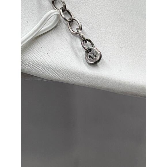 SILPADA Tiger's Eye Bronze Pearl Sterling Silver Necklace N1838 Strand
Disk - Picture 12 of 16